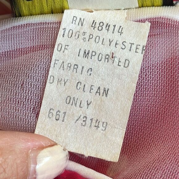 Vintage 80s Stuart Alan Bright Pink Short Sleeve Dress with White Polka Dots - Picture 10 of 10